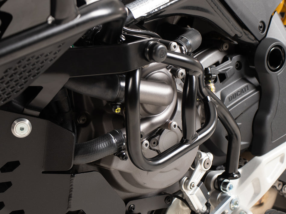 黑色單邊附加保險桿 / 適用於 Ducati DesertX Rally (2024-)