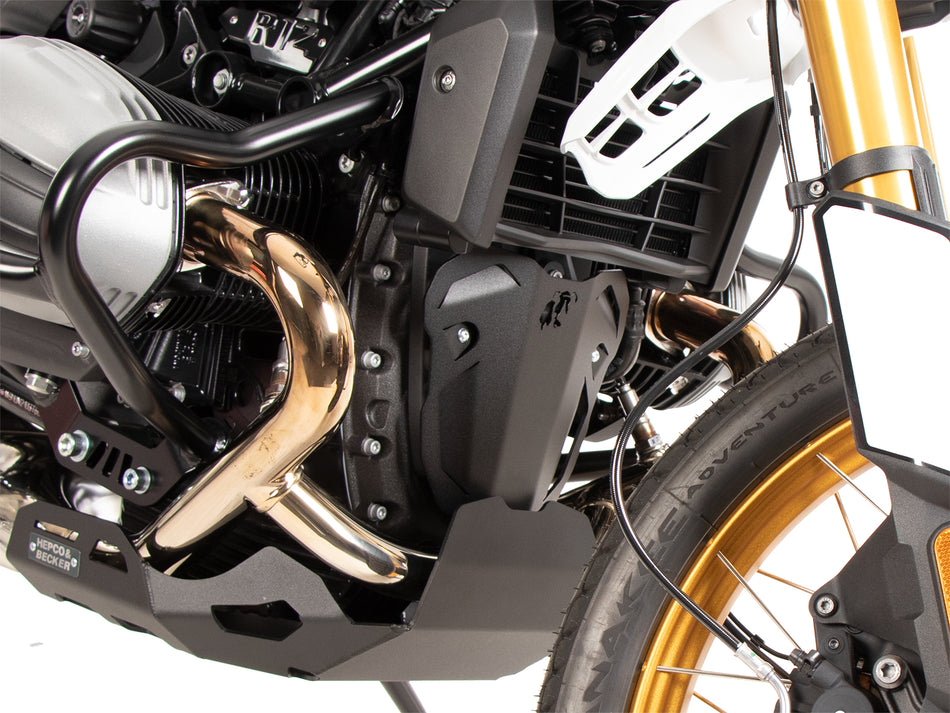 黑色引擎下護板延伸板 / 適用於 BMW R 12 G/S (2025-)