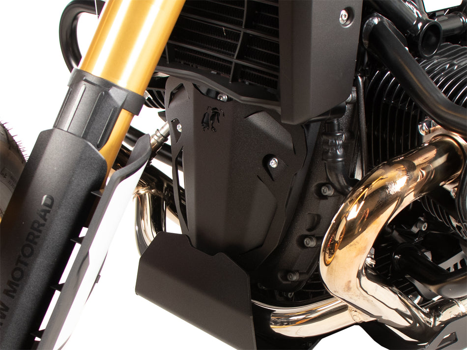 黑色引擎下護板延伸板 / 適用於 BMW R 12 G/S (2025-)