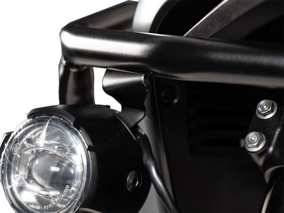 黑色原廠霧燈轉接座組合（用於搭配 Hepco&Becker 油箱保險桿）/ 適用於 Honda XL 750 Transalp (2023-2024)