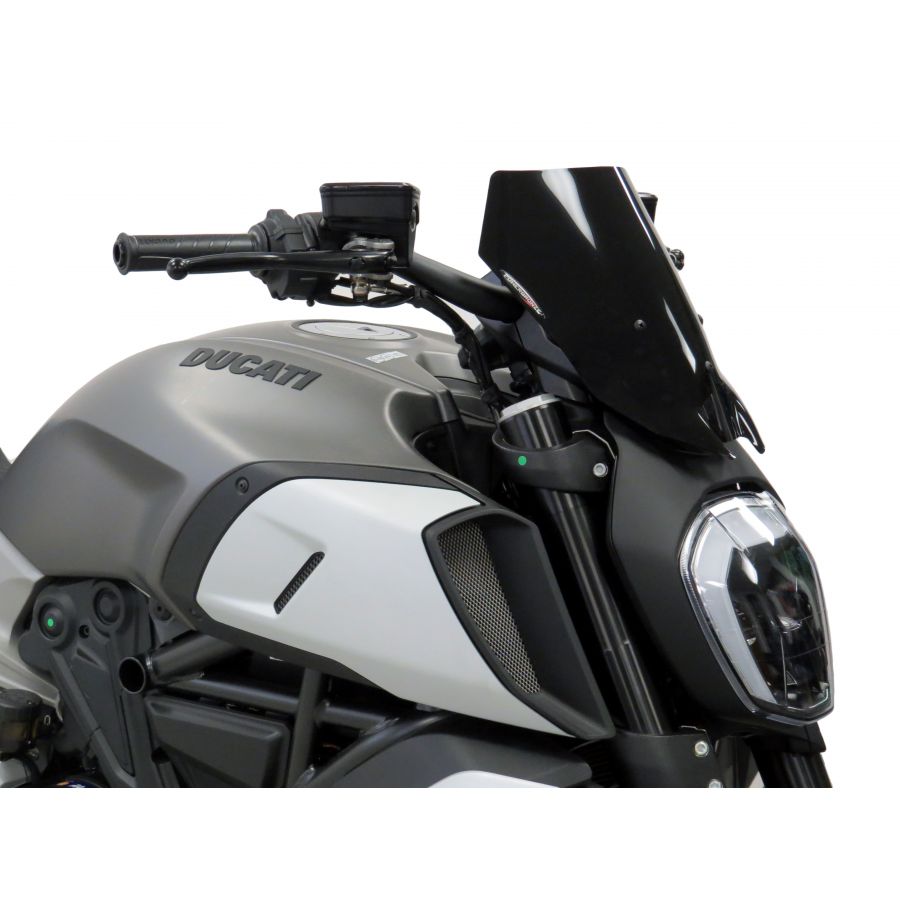 輕量風檔（高度 300mm）/ 適用於 Ducati Diavel 1260 / S
