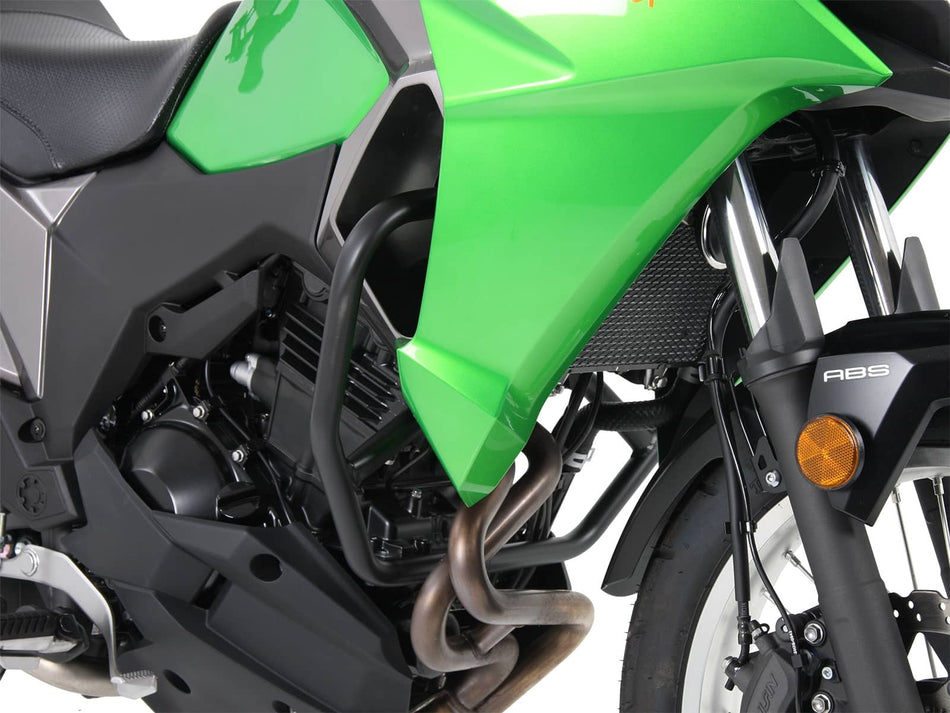 黑色引擎車身保險桿 / 適用於 Kawasaki Versys-X 300 / Urban / Adv (2017-)