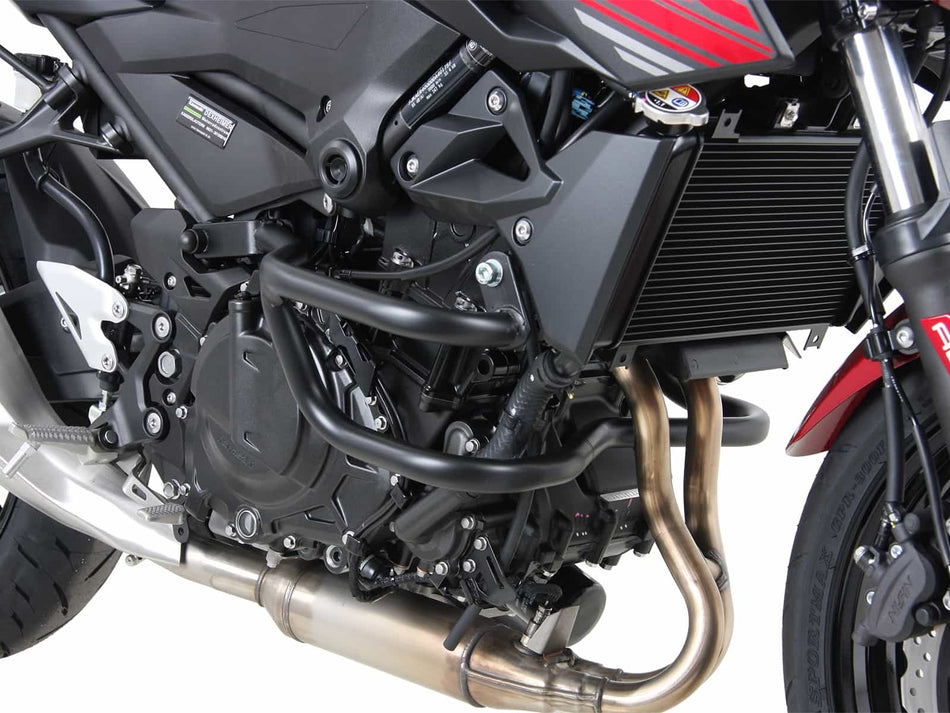 黑色引擎車身保險桿 / 適用於 Kawasaki Z 400 (2019-2023)