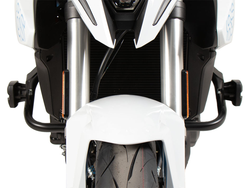 黑色引擎車身保險桿（含防摔保護墊）/ 適用於 Suzuki GSX-8S (2023-)