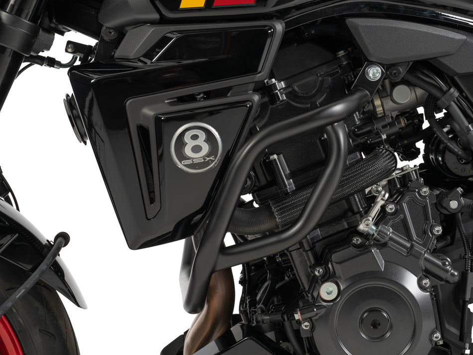 黑色引擎車身保險桿 / 適用於 Suzuki GSX-8TT (2025-)