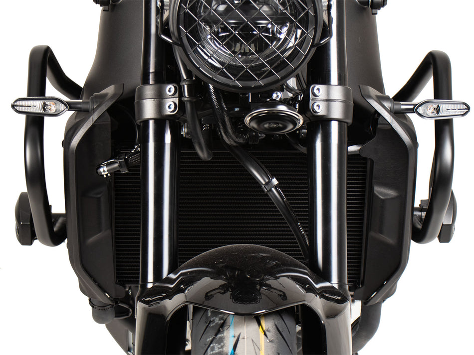 黑色引擎防護桿（含防護墊） / 適用於 Yamaha XSR 900 (2022-)