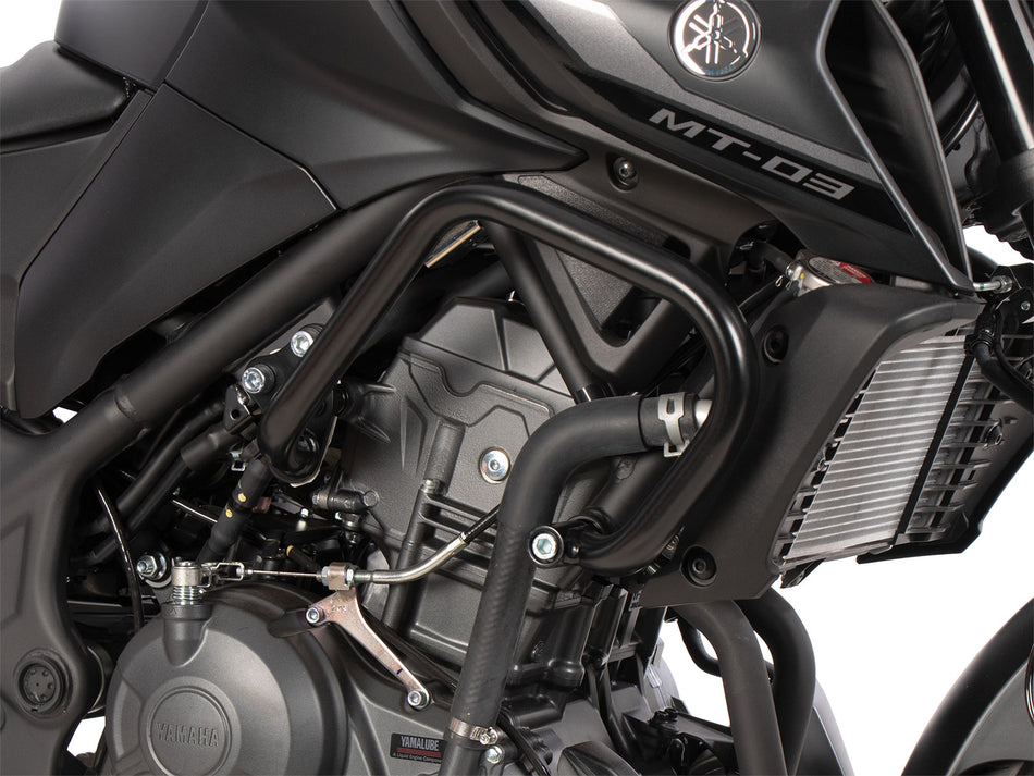 黑色引擎防護桿 / 適用於 Yamaha MT-03 (2025-)