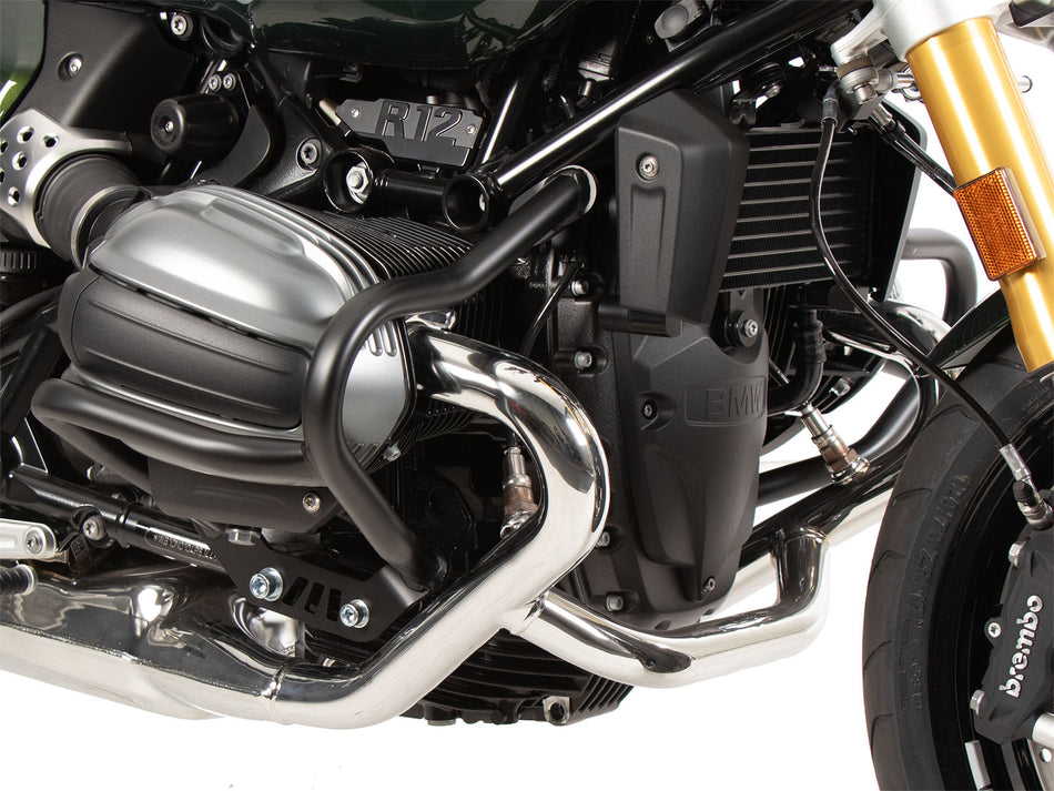 黑色引擎防護桿 / 適用於 BMW R 12 G/S (2025-)
