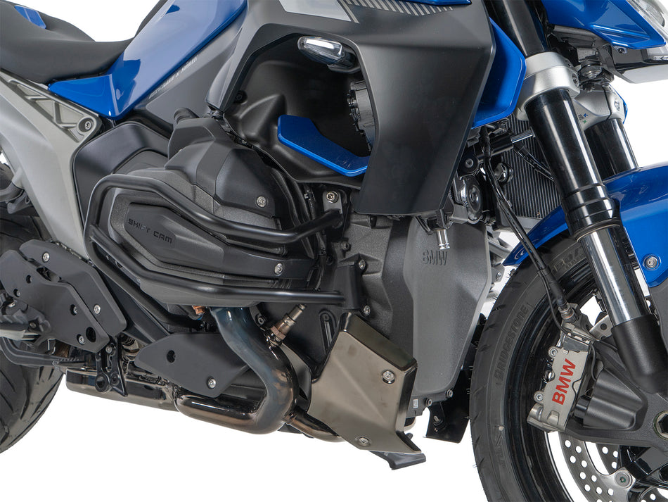 黑色引擎防護桿 / 適用於 BMW R 1300 R (2025-)