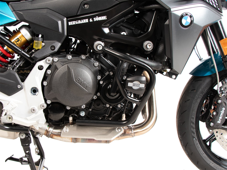 黑色引擎防護桿（含防護墊）/ 適用於 BMW F 900 R (2025-)