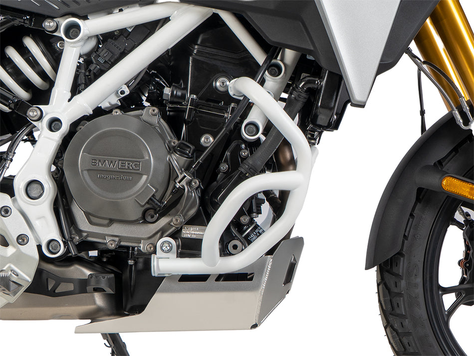 白色引擎防護桿 / 適用於 BMW F 450 GS (2026-)