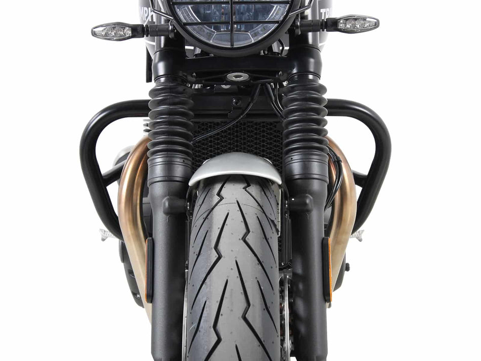 黑色引擎車身保險桿 / 適用於 Triumph Speed Twin 1200 / RS (2019-2021)
