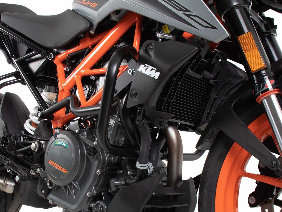 黑色引擎保險桿 / 適用於 KTM 390 Duke (2021-2023)