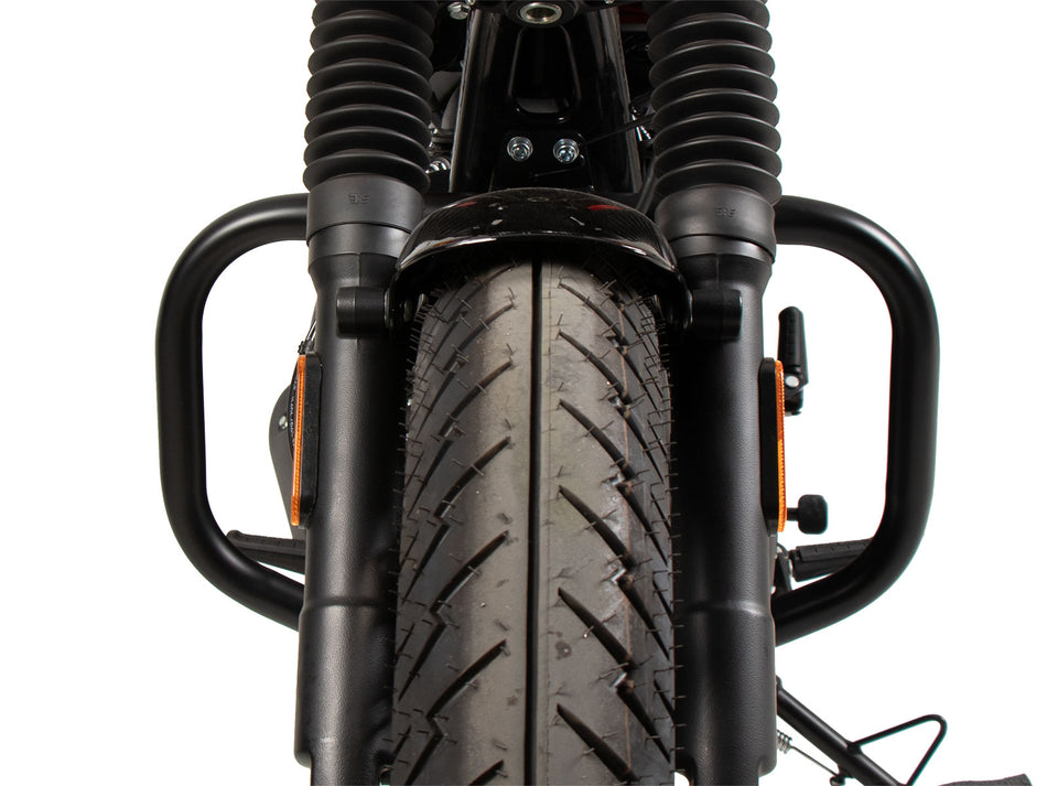 黑色引擎防護桿 / 適用於 Royal Enfield Hunter 350 (2023-)