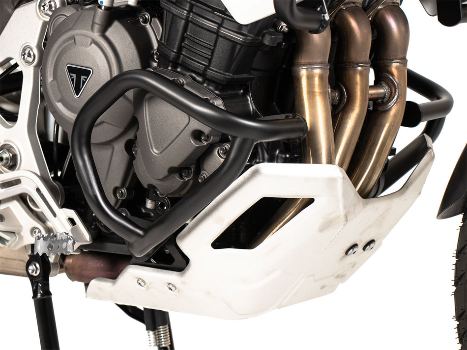 黑色引擎車身保險桿 / 適用於 Triumph Tiger 1200 GT Pro / GT (2022-)