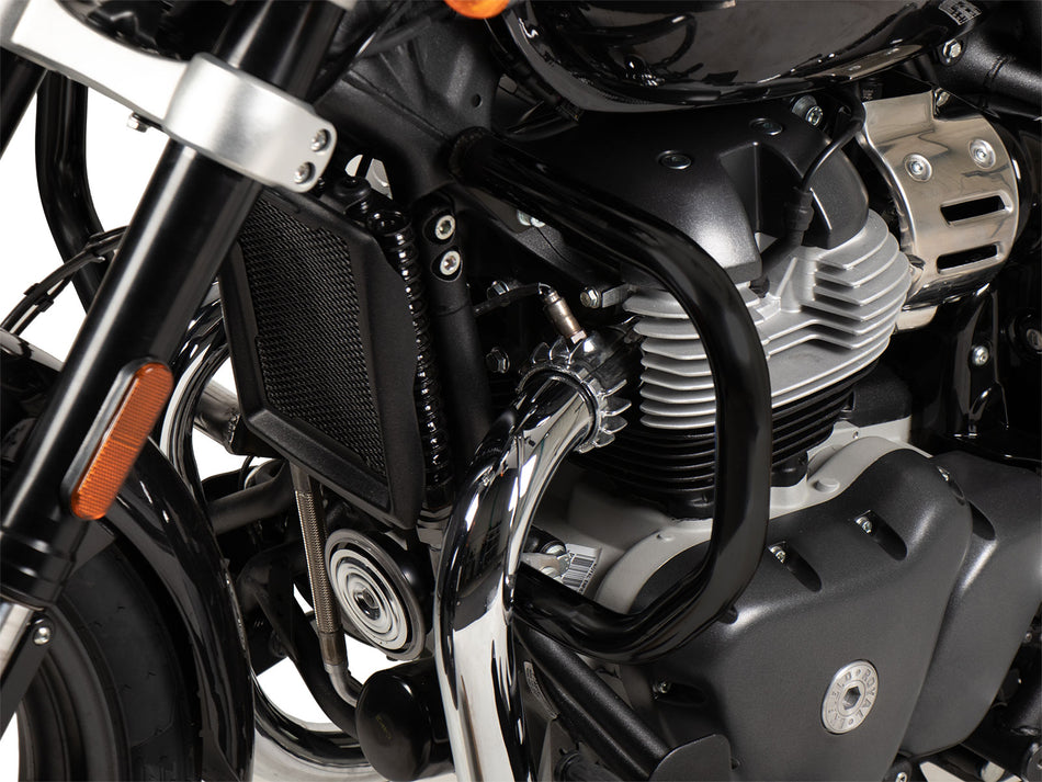 黑色引擎防護桿 / 適用於 Royal Enfield Super Meteor 650 (2023-)