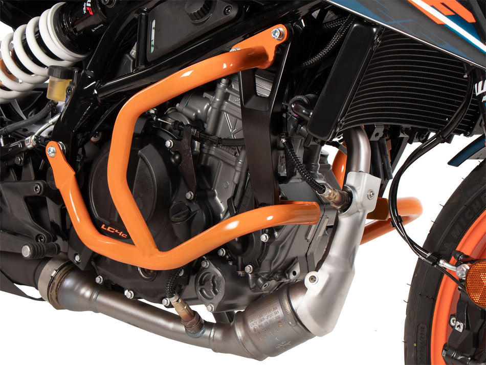 橘色引擎保險桿 / 適用於 KTM 125 Duke (2024-)