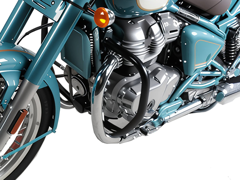 黑色引擎防護桿 / 適用於Royal Enfield Classic 650 (2025-)