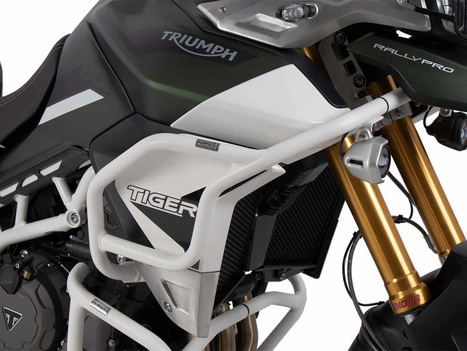 白色油箱護片 / 適用於Triumph Tiger 900 / Rally / GT / PRO (2020-2023)