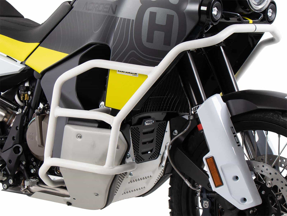 白色引擎車身保險桿 / 適用於 Husqvarna Norden 901 / Expedition (2022-)