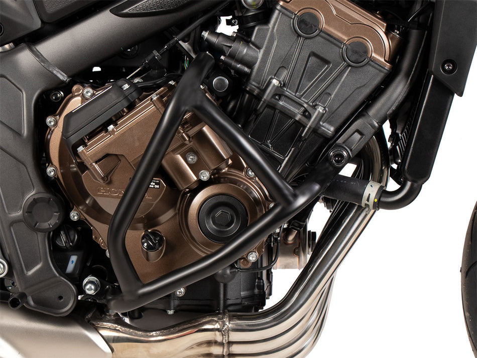 黑色引擎車身保險桿 / 適用於 Honda CB 650 R E-Clutch (2024-)