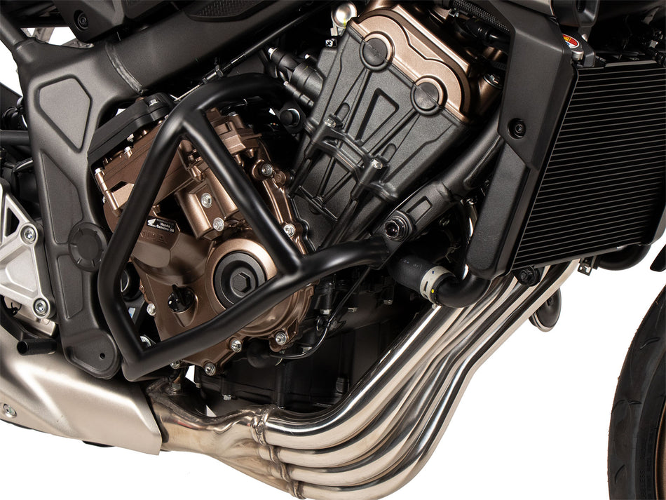 黑色引擎車身保險桿 / 適用於 Honda CB 650 R E-Clutch (2024-)