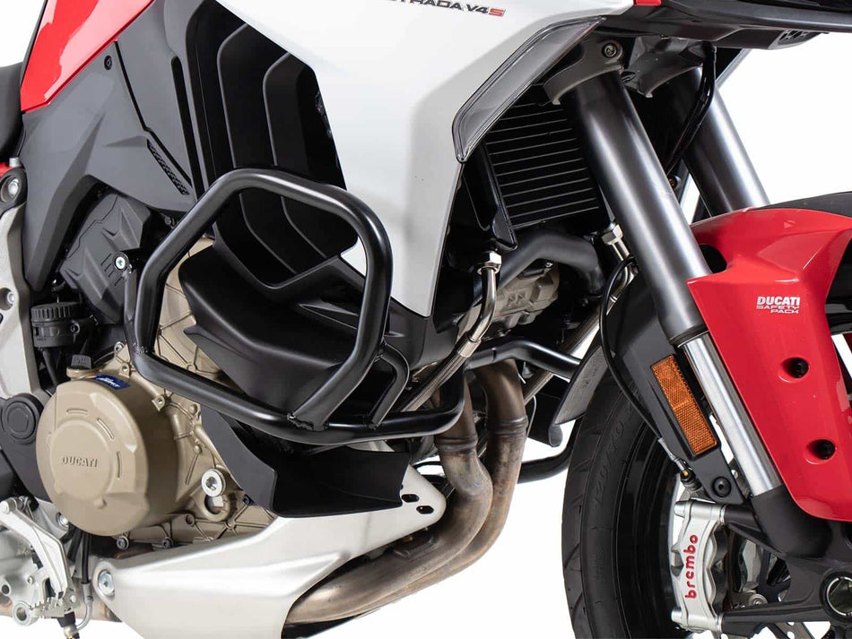 黑色引擎車身保險桿 / 適用於 Ducati Multistrada V4 / S / S Sport / Pikes Peak, Rally