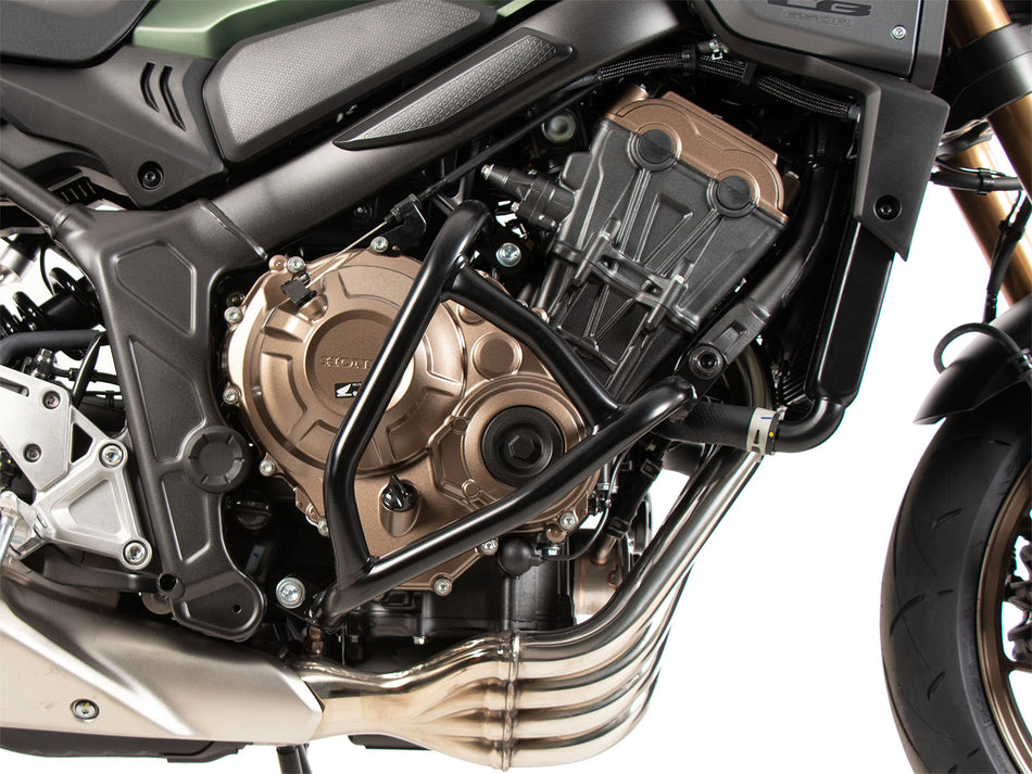 黑色引擎防護桿 / 適用於 Honda CB 650 R (2024-)