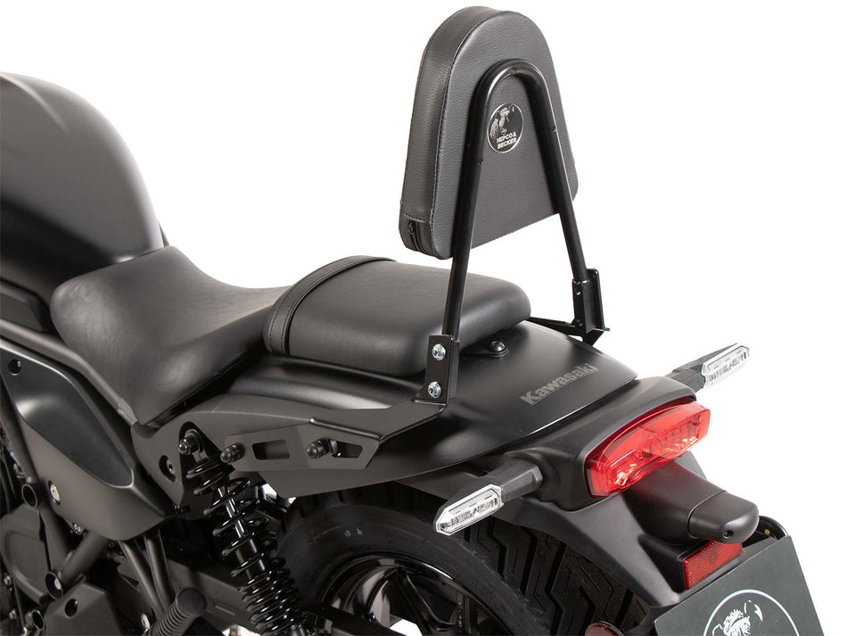 黑色無後架靠背 / 適用於 Kawasaki Eliminator 500 (2024-)
