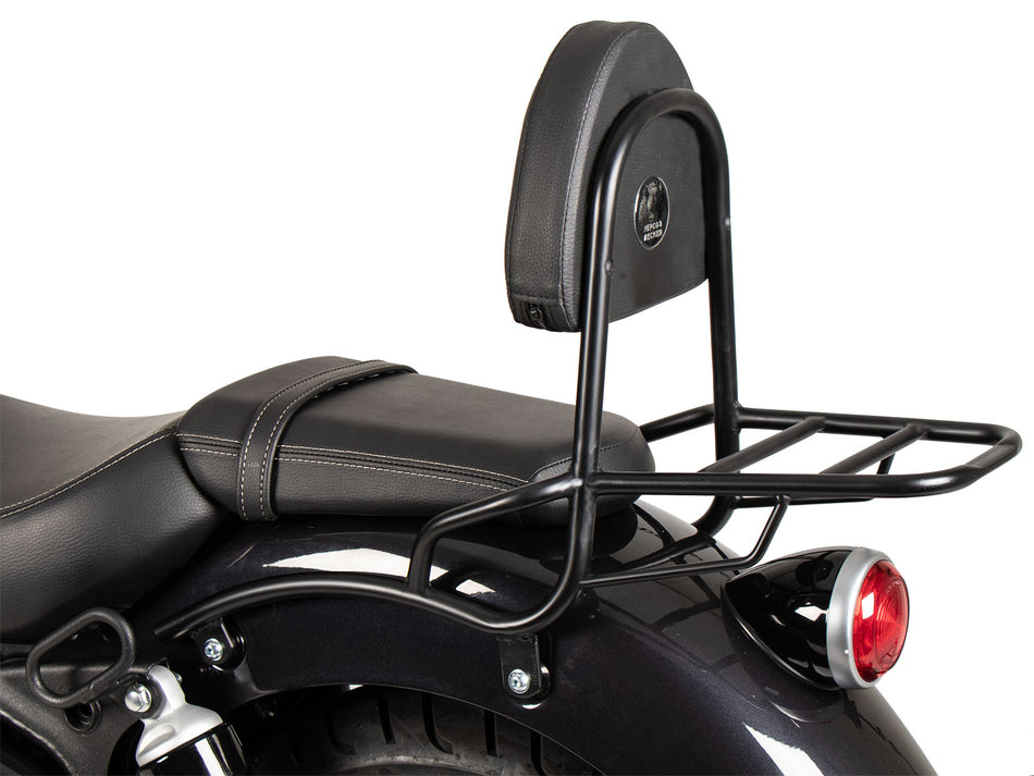 黑色後靠背（含行李架） / 適用於 Royal Enfield Super Meteor 650 (2023-)