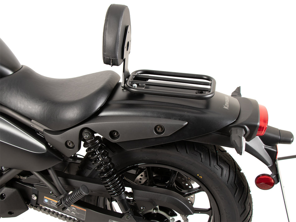 黑色含靠背單座後貨架 / 適用於 Kawasaki Eliminator 500 (2024-)
