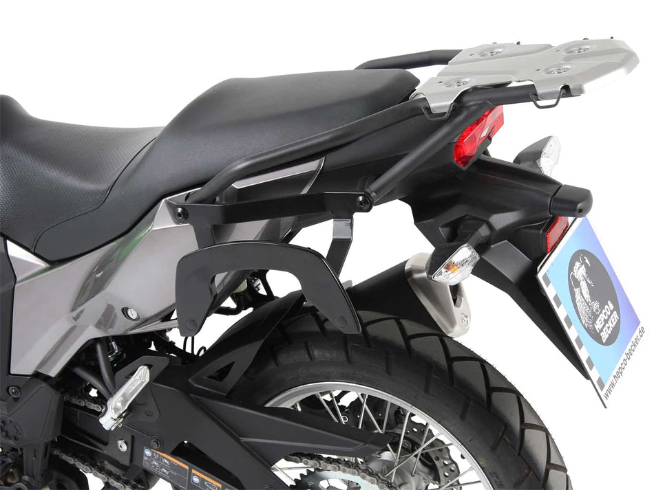 C-Bow 黑色側箱支架 / 適用於 Kawasaki Versys-X 300 / Urban / Adv (2017-)