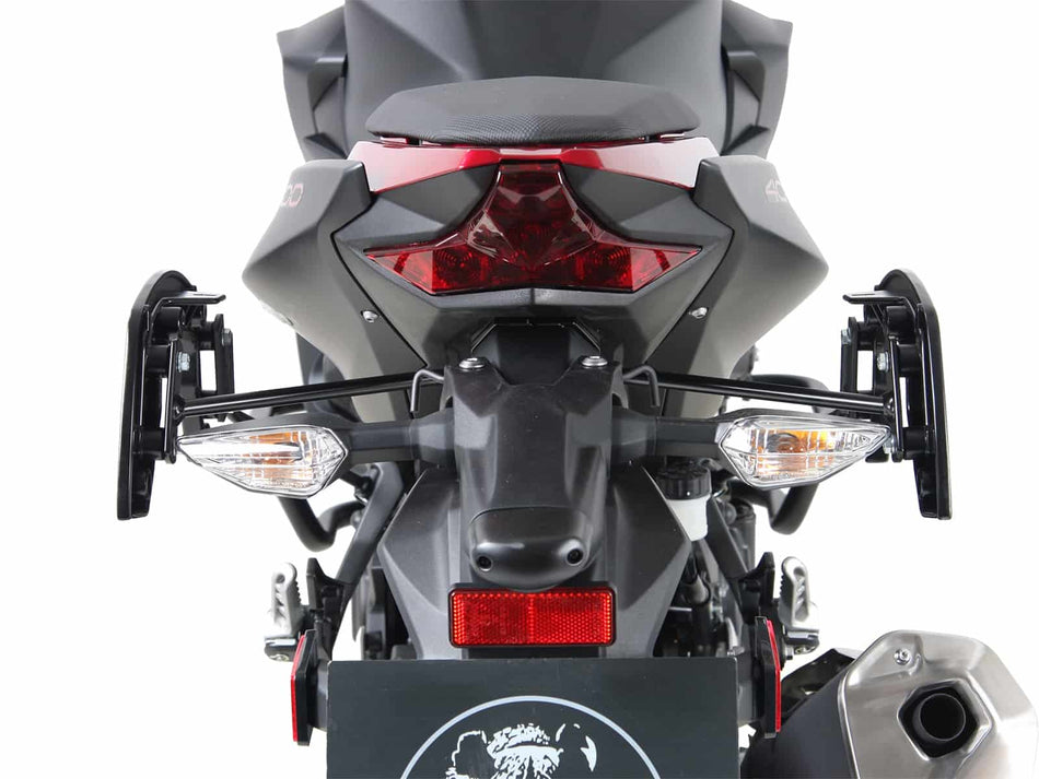 C-Bow 黑色側箱支架 / 適用於 Kawasaki Z 400 (2019-2023)