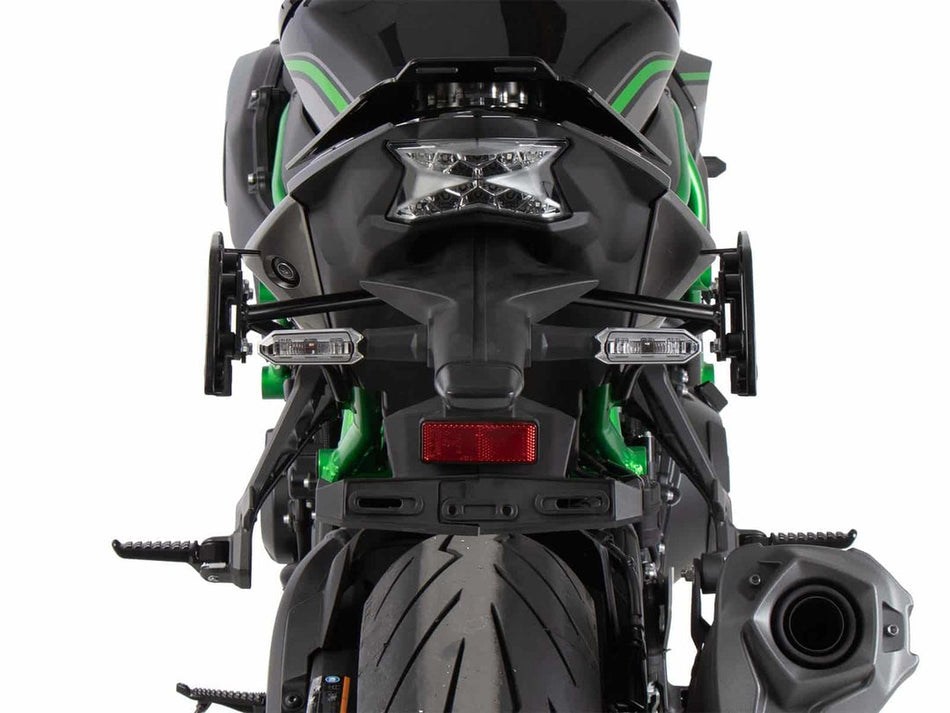 C-Bow 黑色側箱支架 / 適用於 Kawasaki Z H2 (2020-)