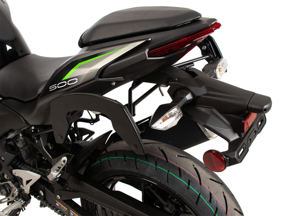 C-Bow 黑色側箱支架 / 適用於 Kawasaki Ninja 500 / SE (2024-)