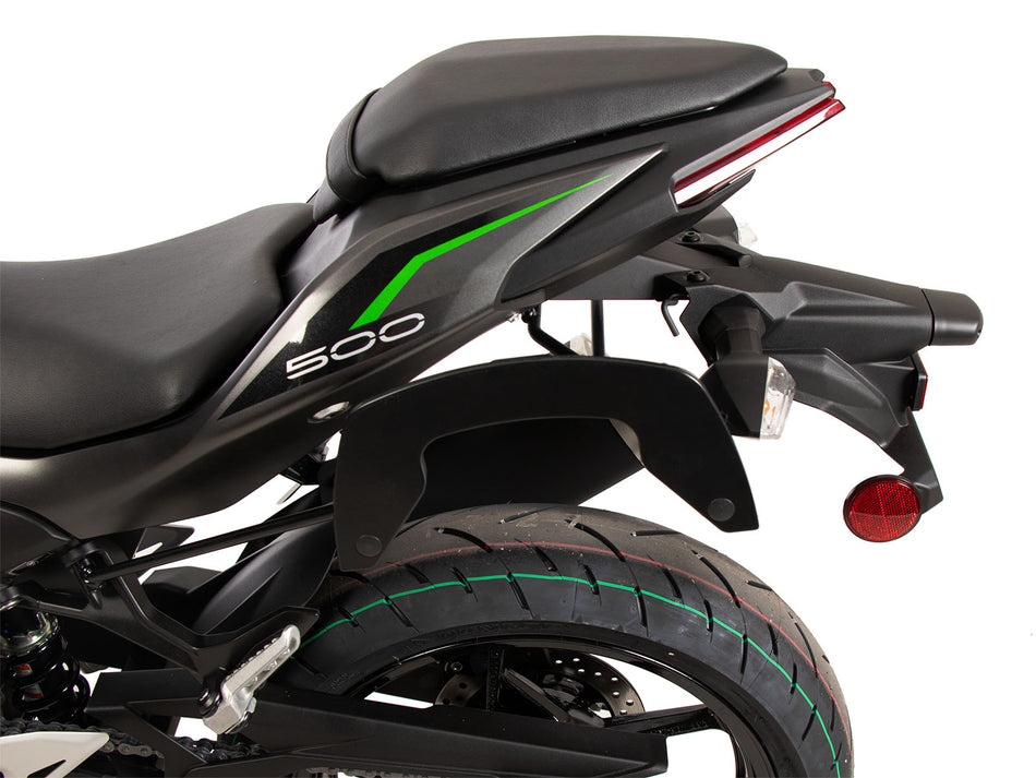 C-Bow 黑色側箱支架 / 適用於 Kawasaki Z 500 / SE (2024-)