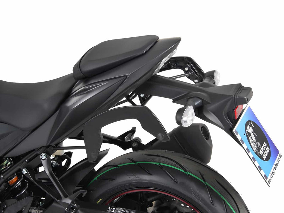 C-Bow 黑色側箱支架 / 適用於 Suzuki GSX-S 750 (2017-2021)