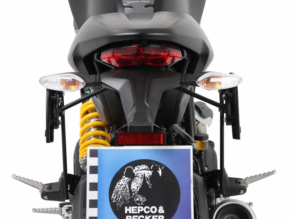 C-Bow 黑色側箱支架 / 適用於 Ducati Monster 797 (2017-2020)