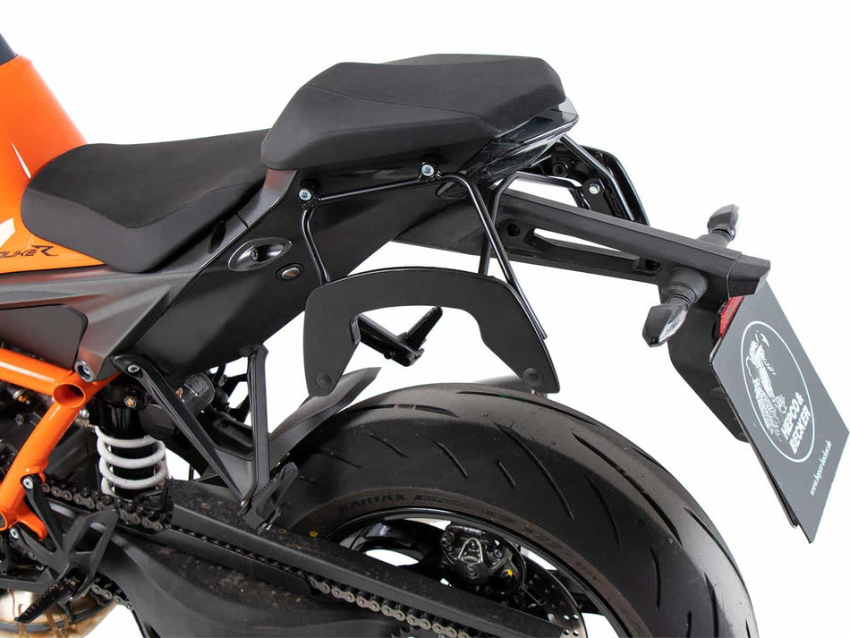 C-Bow 黑色側箱支架 / 適用於 KTM 1290 Super Duke / R / EVO (2020-2023)