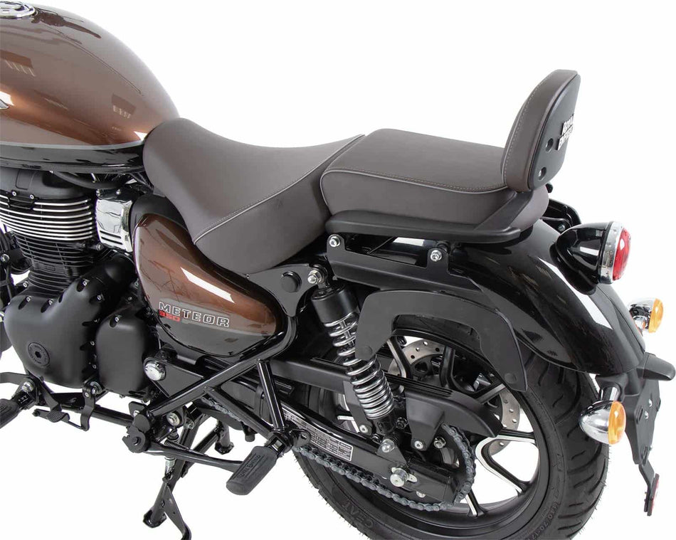 C-Bow 黑色側箱支架 / 適用於 Royal Enfield Meteor 350 (2021-)