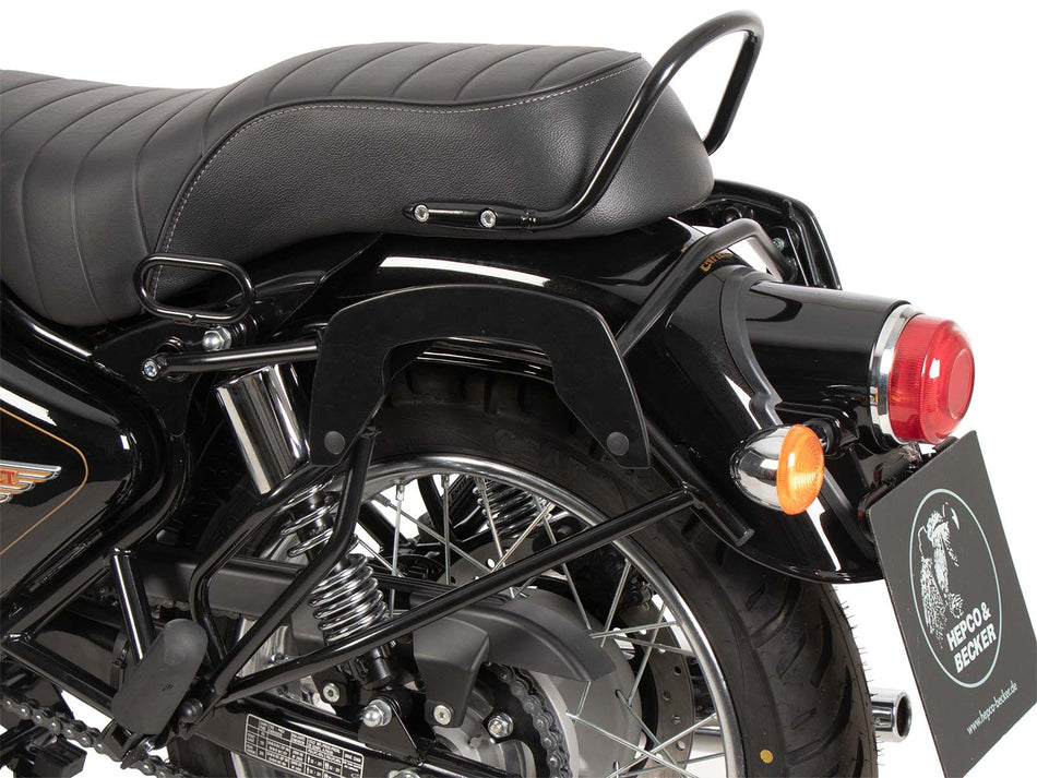 C-Bow 黑色側箱支架 / 適用於 Royal Enfield Bullet 350 (2024-)