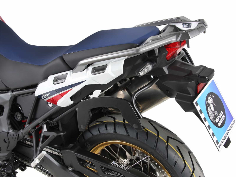 C-Bow 黑色側箱支架 / 適用於 Honda CRF1000 L Africa Twin Adv Sports (2018-2019)