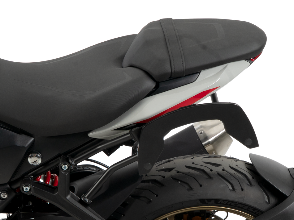 C-Bow 黑色側箱支架（不適合乘客）/ 適用於 Triumph Trident 800 (2026-)