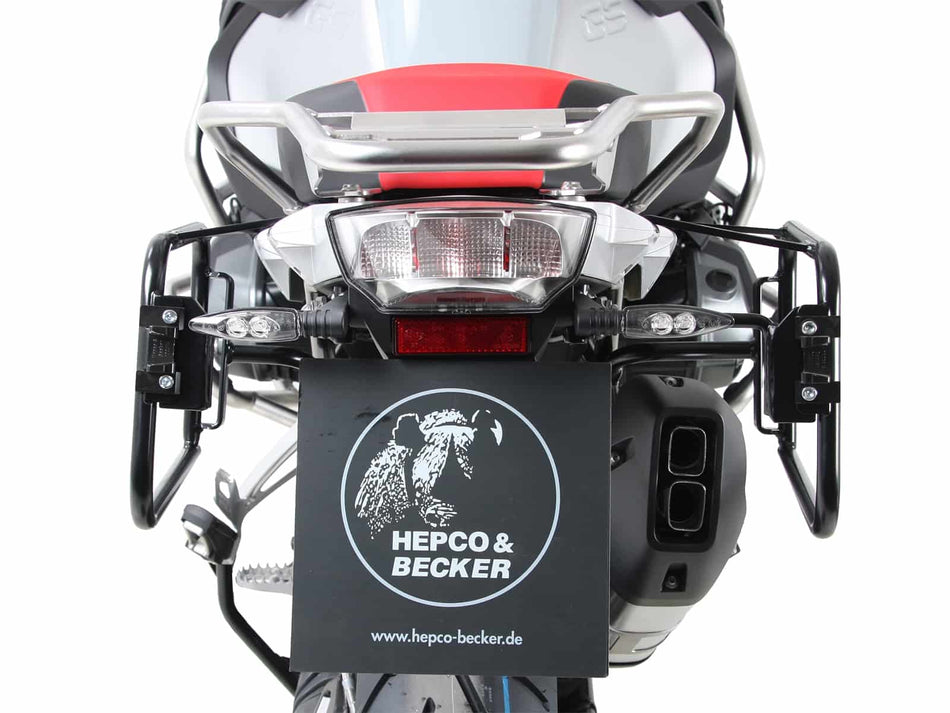 Lock-it 黑色側箱支架 / 適用於 BMW R1250GS Adv (2019-2024)