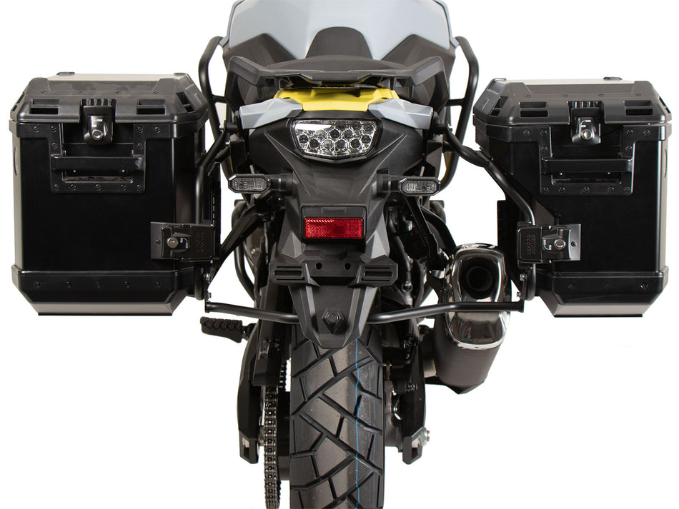 側箱支架（含黑色 Xplorer 側箱） / 適用於 Suzuki V-Strom 800 DE (2023-)