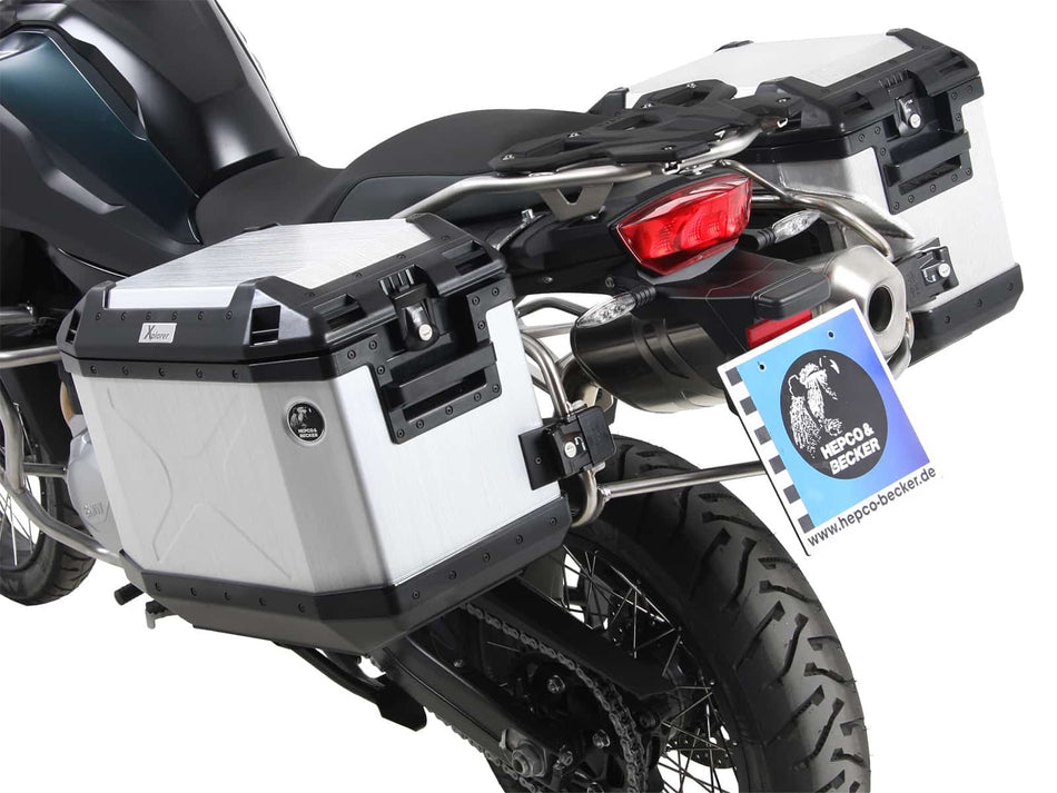 不鏽鋼側箱支架（含銀色 Xplorer 側箱） / 適用於 BMW F 750 GS (2018-2023)