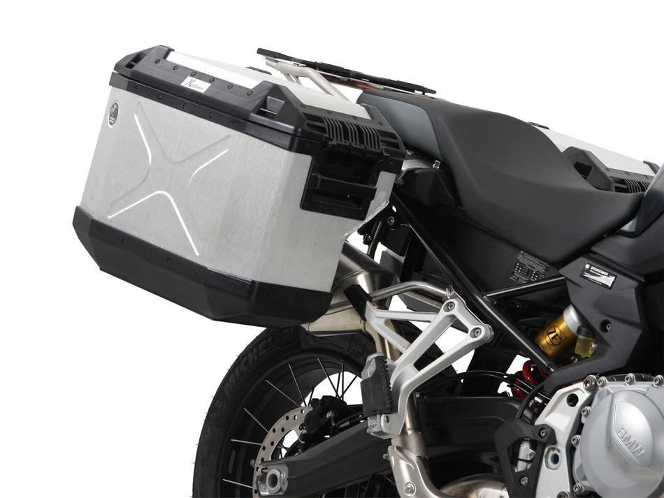 不鏽鋼側箱支架（含銀色 Xplorer 側箱） / 適用於 BMW F 750 GS (2018-2023)