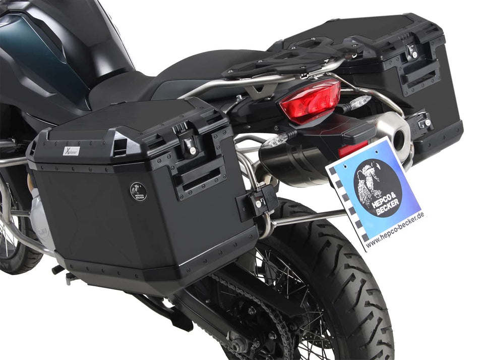 不鏽鋼側箱支架（含黑色 Xplorer 側箱） / 適用於 BMW F 750 GS (2018-2023)