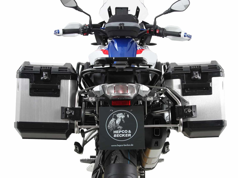 不鏽鋼側箱支架（含銀色 Xplorer 側箱）/ 適用於 BMW R1250GS (2018-2023)