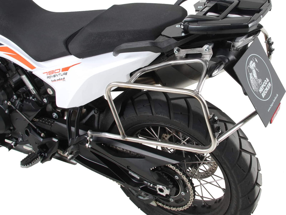 側行李箱架（Cutout 版本）用於 Xplorer Cutout 40/37 鋁箱 / 適用於 KTM 790 Adv / R (2019-2021)